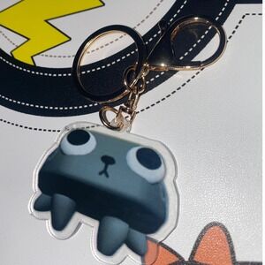 DW Pebble‎ Keychain Keyring Acrylic Metal Clasp Charm Dandy's World